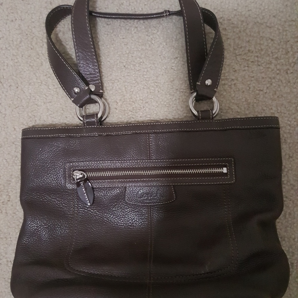 Dark Brown Coach Bag